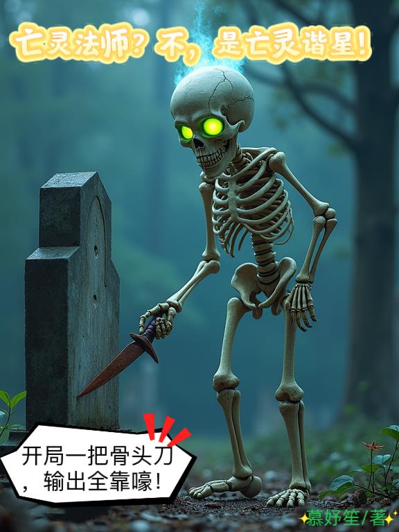 亡灵法师?不,是亡灵谐星!