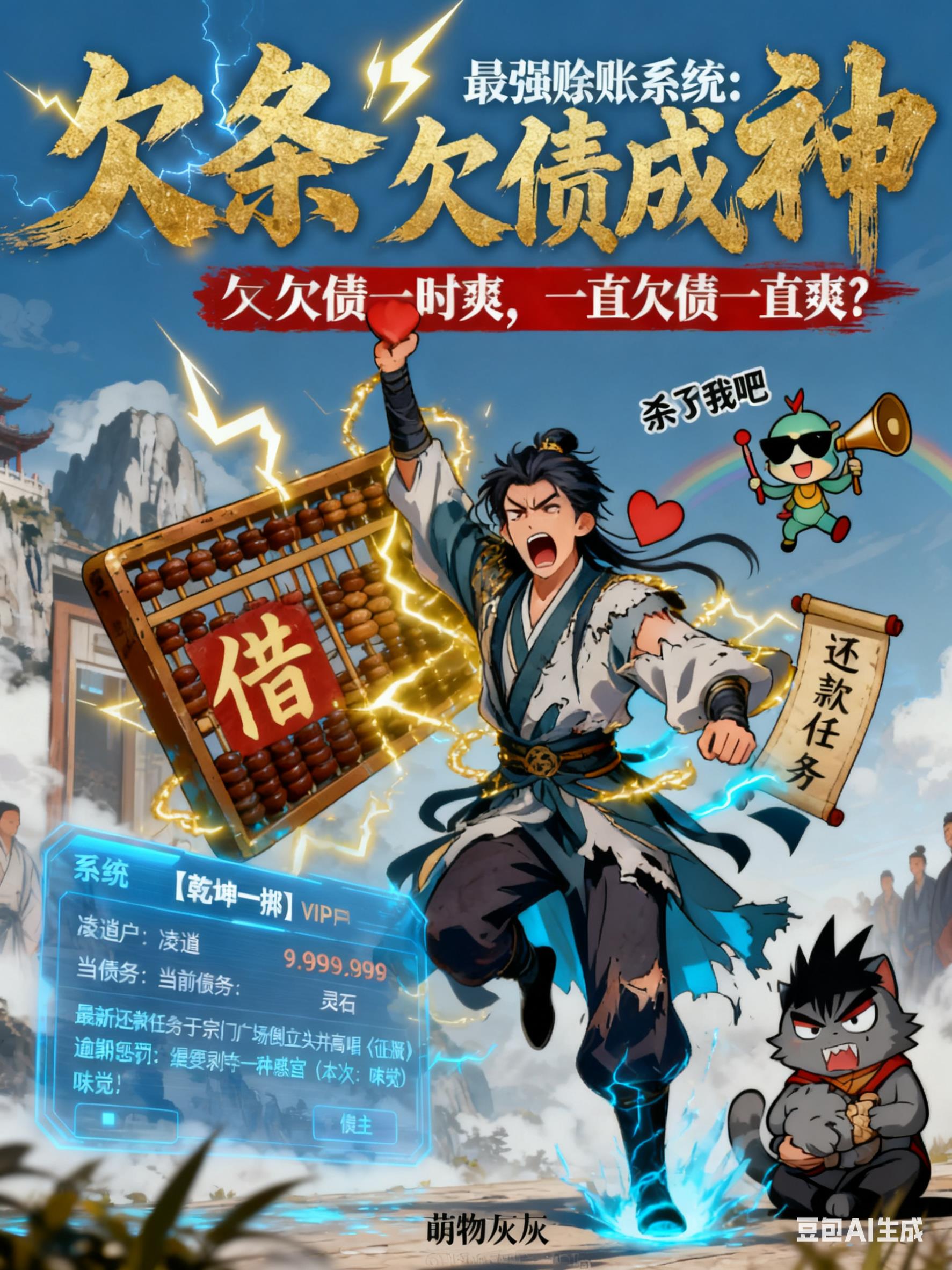 最强赊账系统:欠债成神