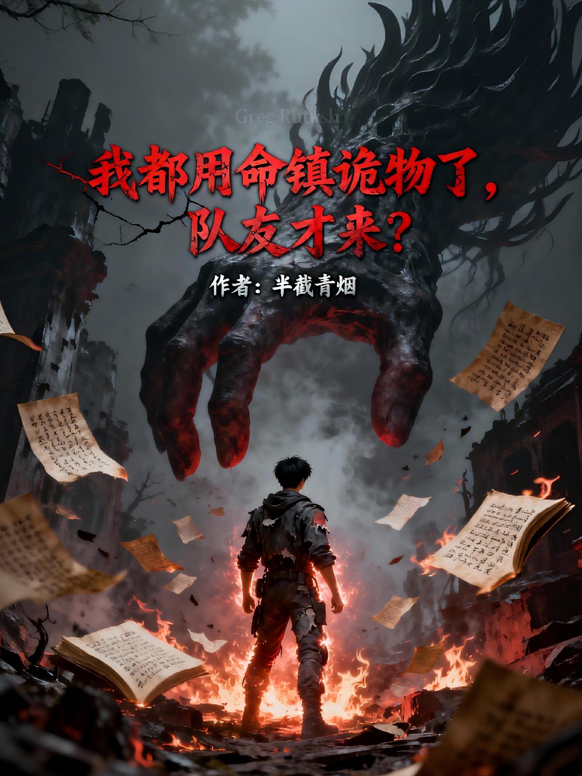 我都用命镇诡物了,队友才来?