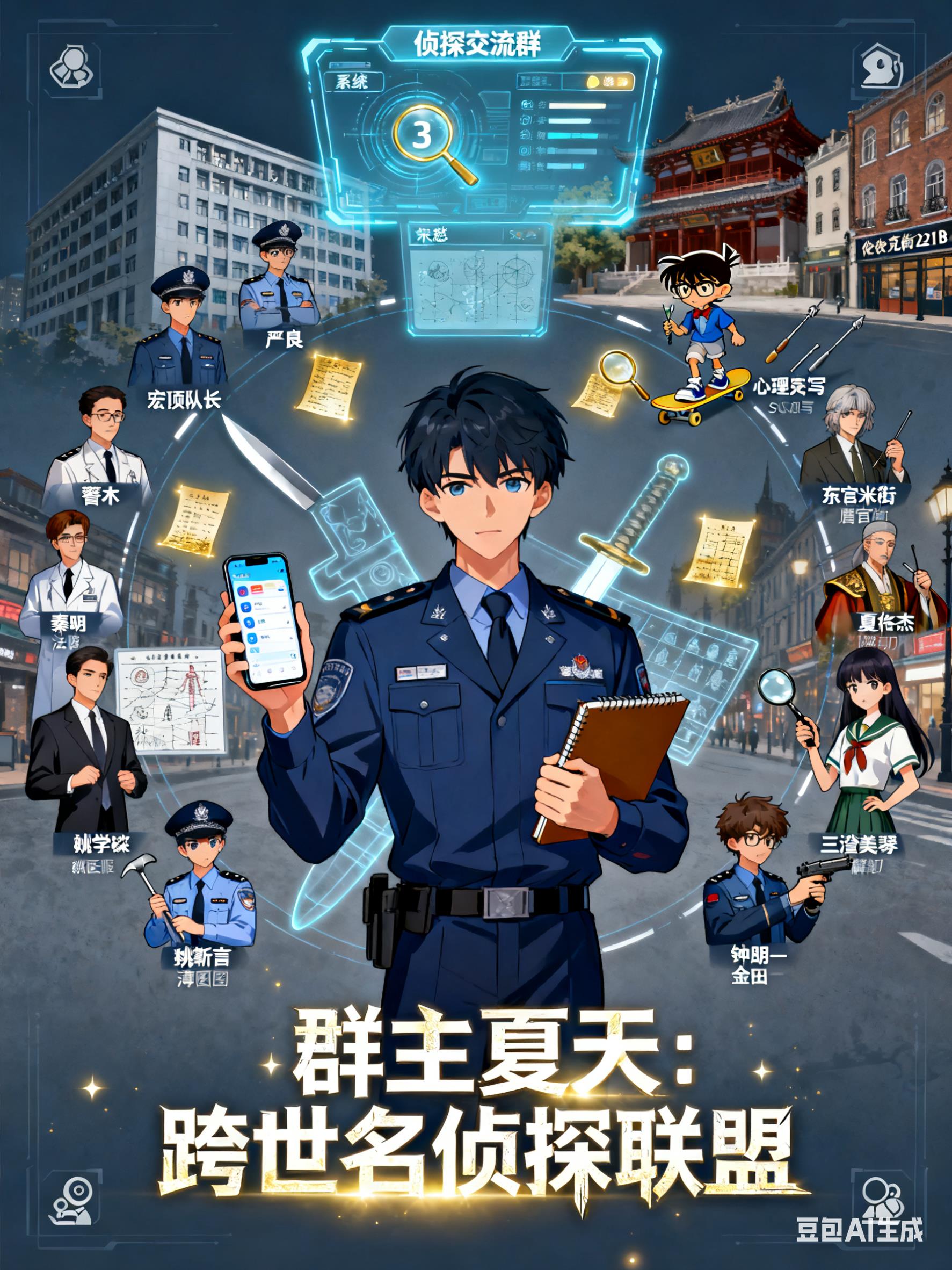 群主夏天:跨世名侦探联盟