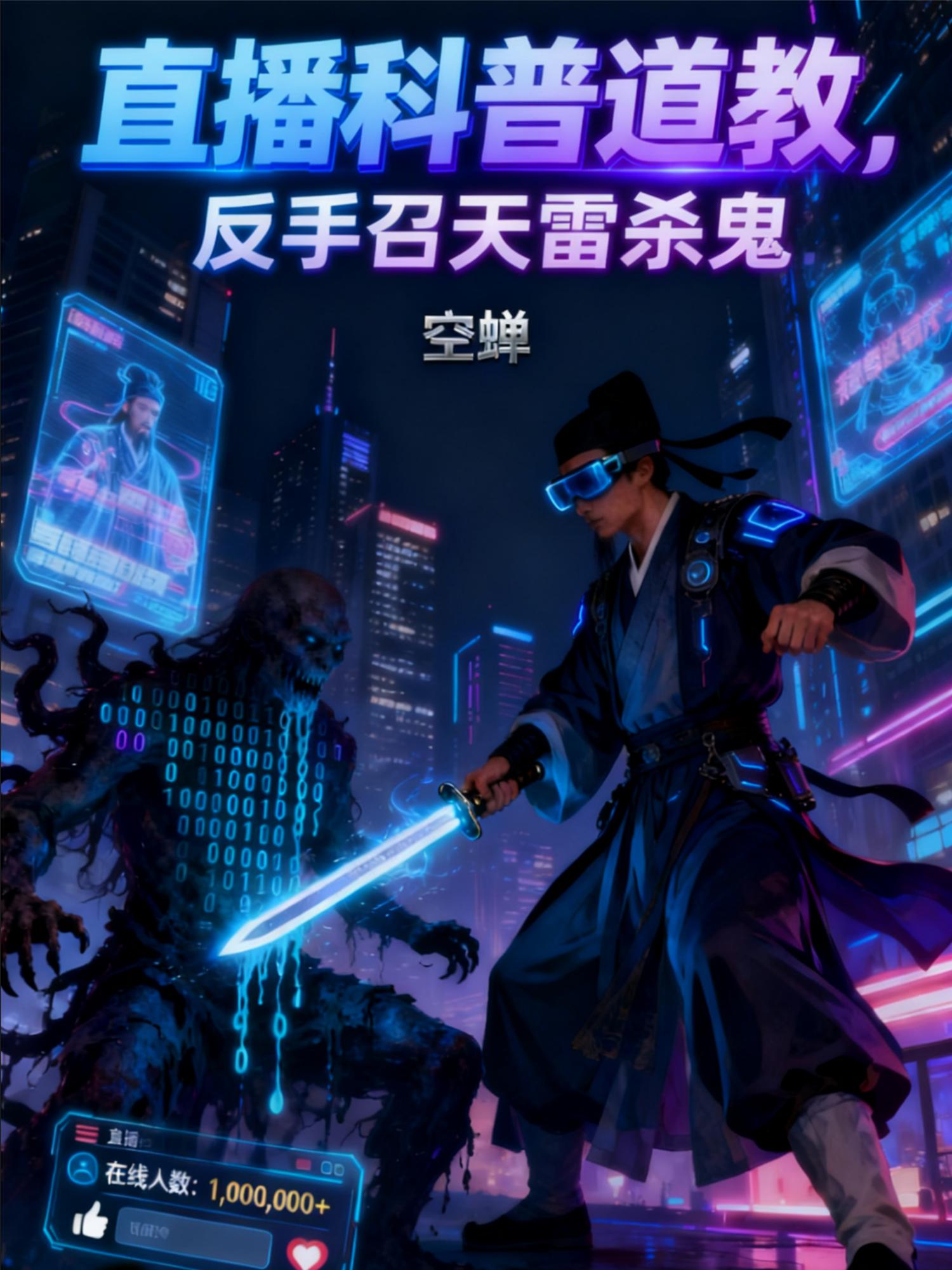 直播科普道教,反手召天雷杀鬼