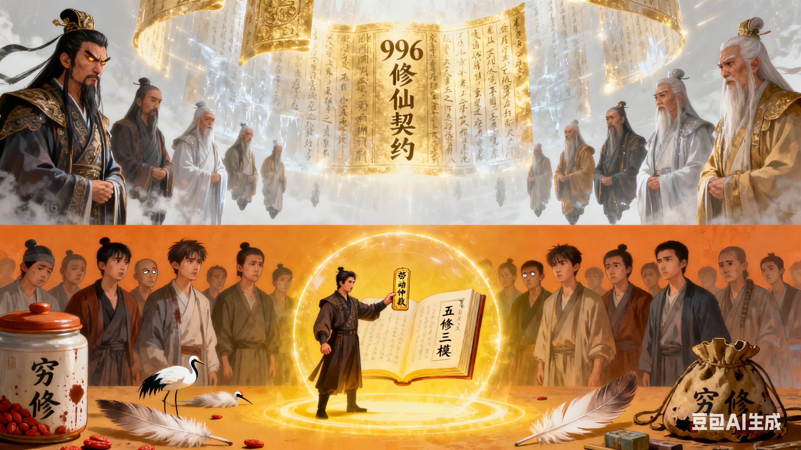 卷不动了,仙界接着卷